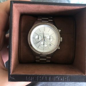 MK watch silver